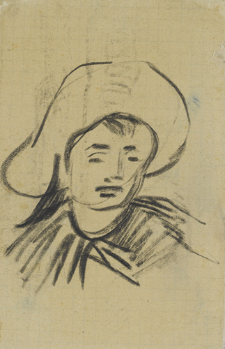 Head of a Boy with Broad-Brimmed Hat (probably René Sécretan)