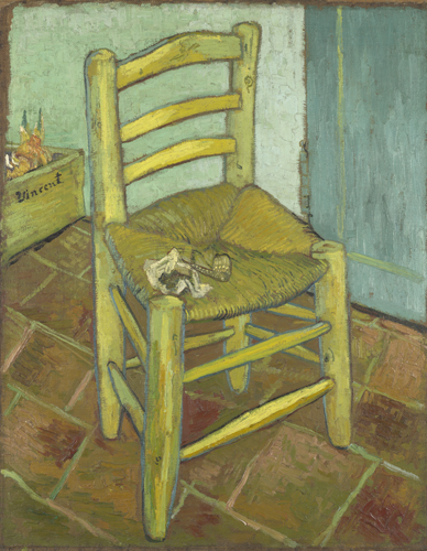 Vincent's Chair with His Pipe