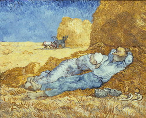 Noon: Rest from Work (after Millet)